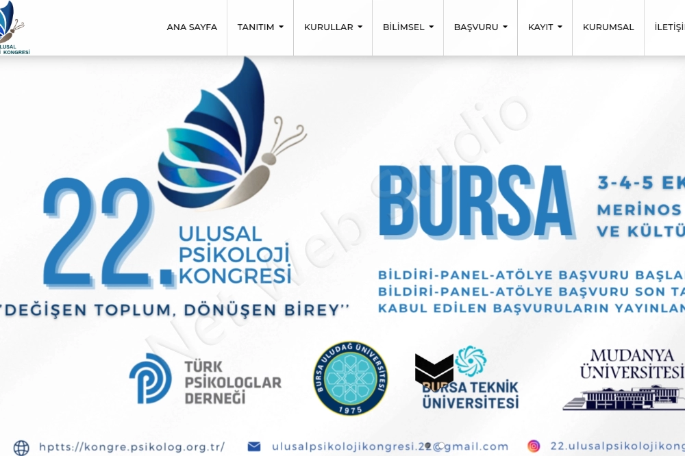 Kongre Zirve Sempozyum Web Site Platformu Fiyatı 